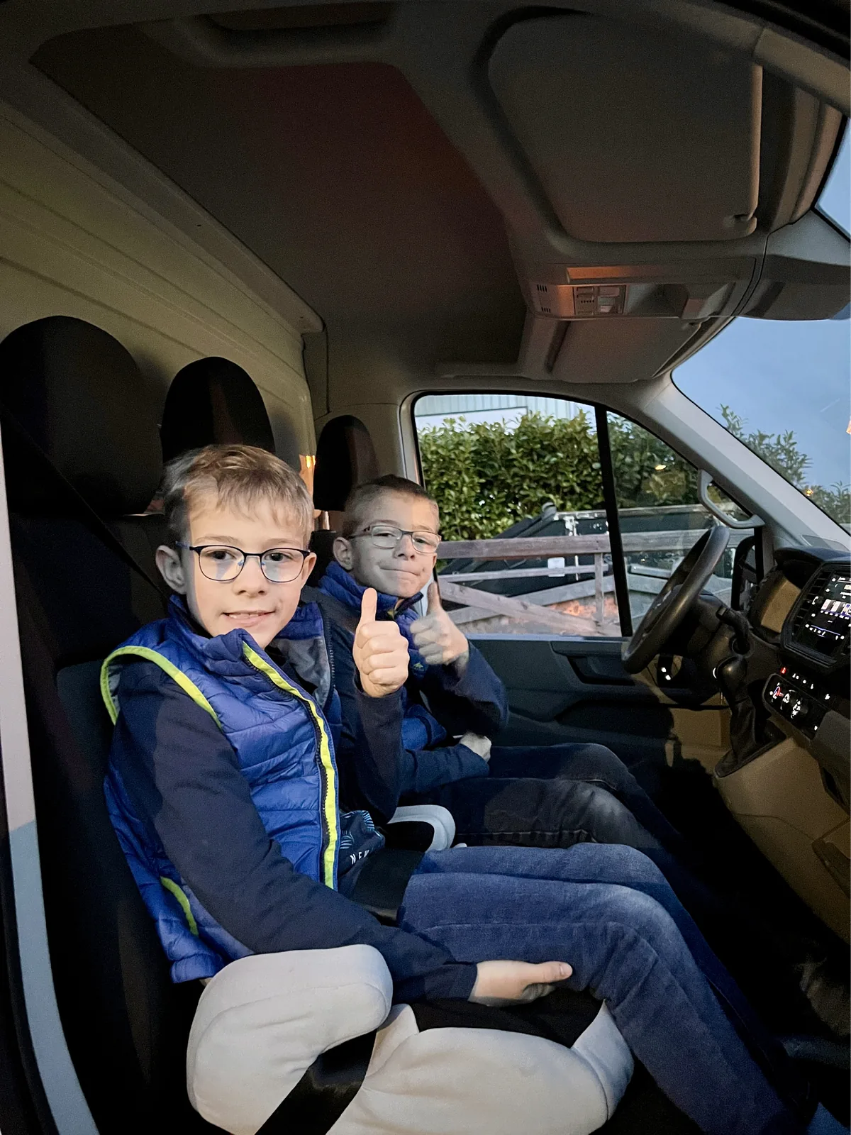 Nachwuchs im Transporter